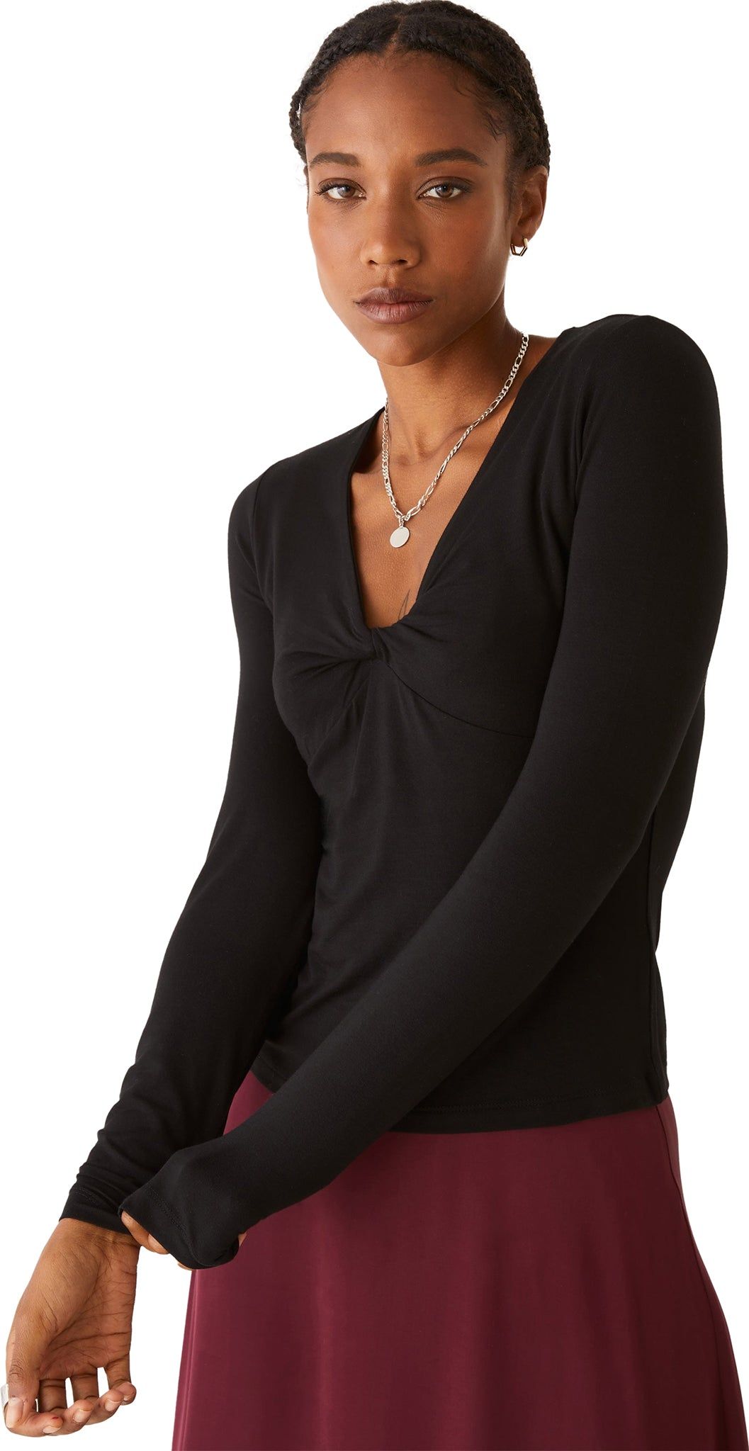 Knotted Top - Women's|-|Haut à noeud - Femme sold by Altitude Sports product image thumbnail 3