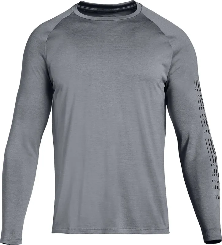 Men's UA Tech 2.0 Long Sleeve Graphic|-|Chandail à manches longues UA Tech 2.0 Graphic Homme sold by Altitude Sports
