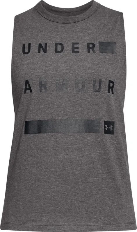 Women's UA Linear Wordmark Muscle Tank|-|Camisole UA Linear Wordmark Muscle Femme made by Under Armour