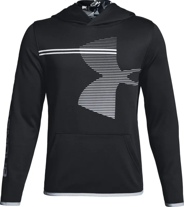 Boy's UA Armour Fleece Hoodie|-|Chandail à capuchon en molleton UA Armour Garçon sold by Altitude Sports