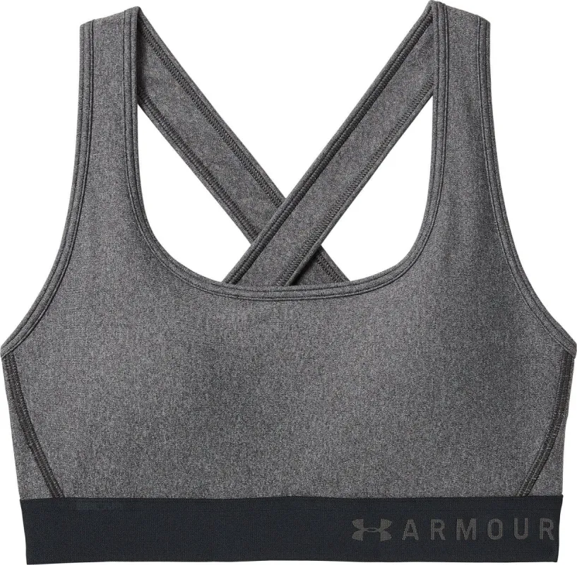 Armour Mid Crossback Heathered Sport Bra - Women's|-|Soutien-gorge de sport croisé au dos Armour Mid Heathered Femme sold by Altitude Sports