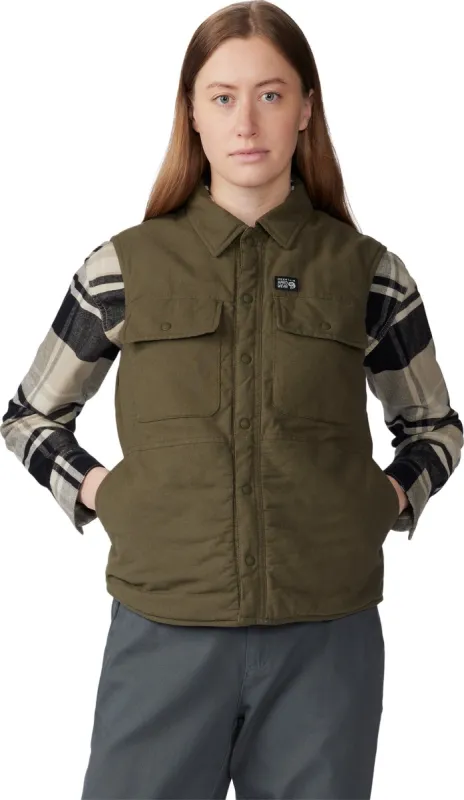 Insulated Flannel Vest - Women's|-|Veste isolée en flanelle - Femme sold by Altitude Sports
