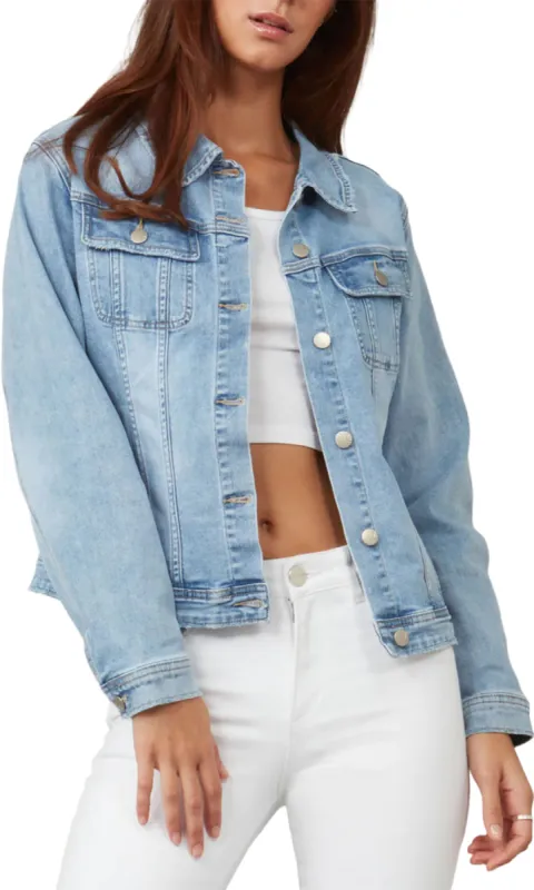 Gabriella Classic Denim Jacket - Women's|-|Manteau en jean classique Gabriella - Femme sold by Altitude Sports