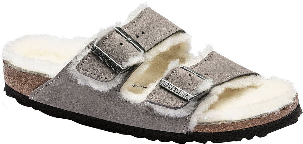 Arizona Shearling Suede Leather Sandals - Unisex|-|Sandales Arizona Shearling Suède - Unisexe sold by Altitude Sports