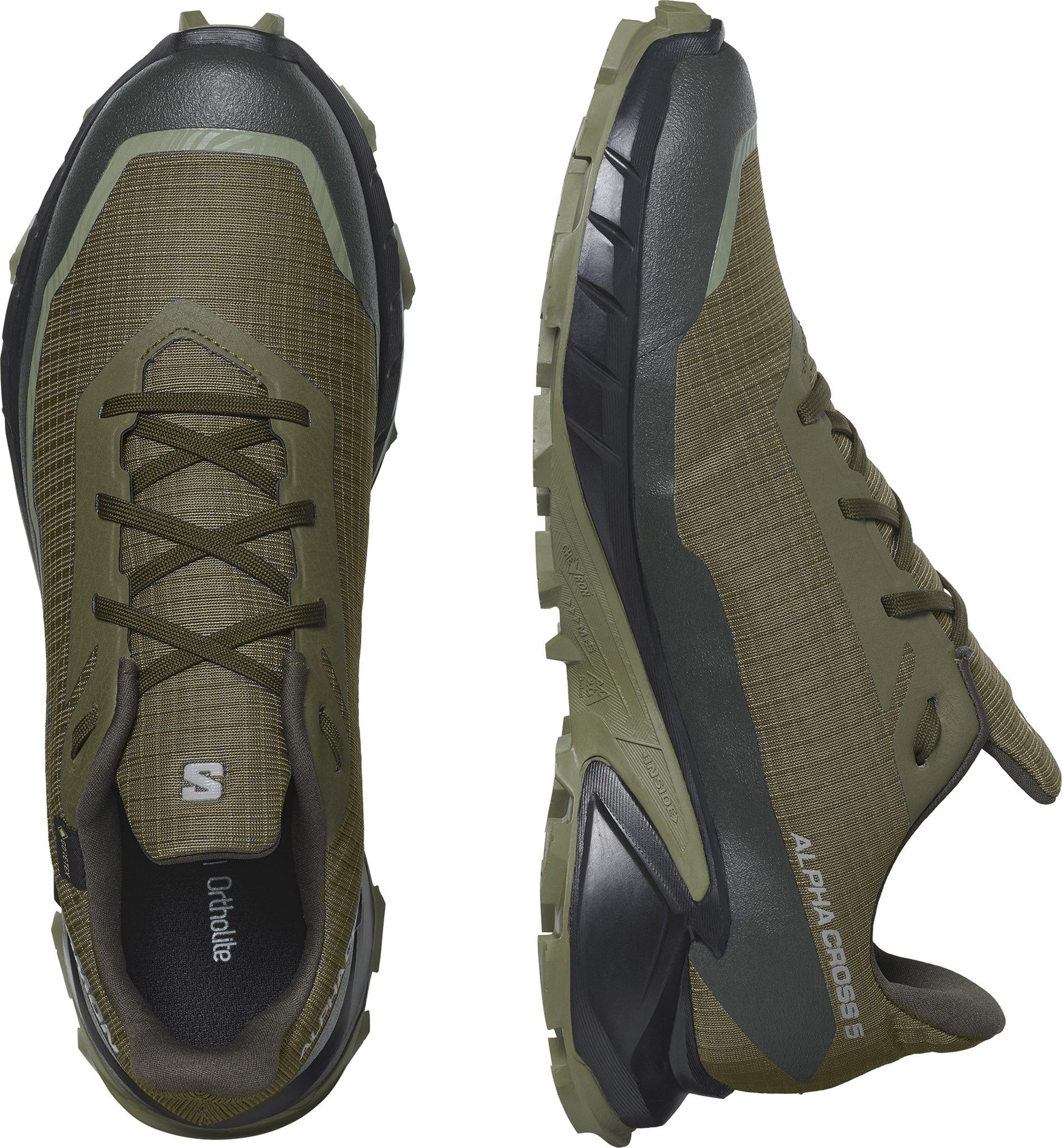 Alphacross 5 GORE-TEX Trail Running Shoes - Men's|-|Chaussures de course sur sentier GORE-TEX Alphacross 5 - Homme sold by Altitude Sports product image thumbnail 2
