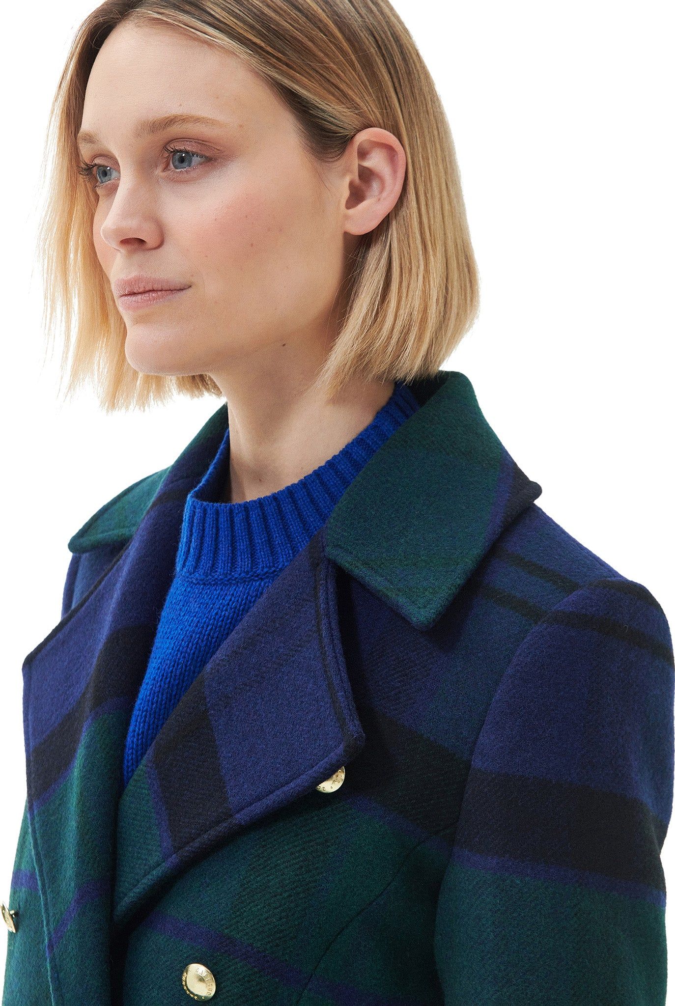Marlene Wool Tartan Coat - Women's|-|Manteau tartan Marlene Wool - Femme sold by Altitude Sports product image thumbnail 3