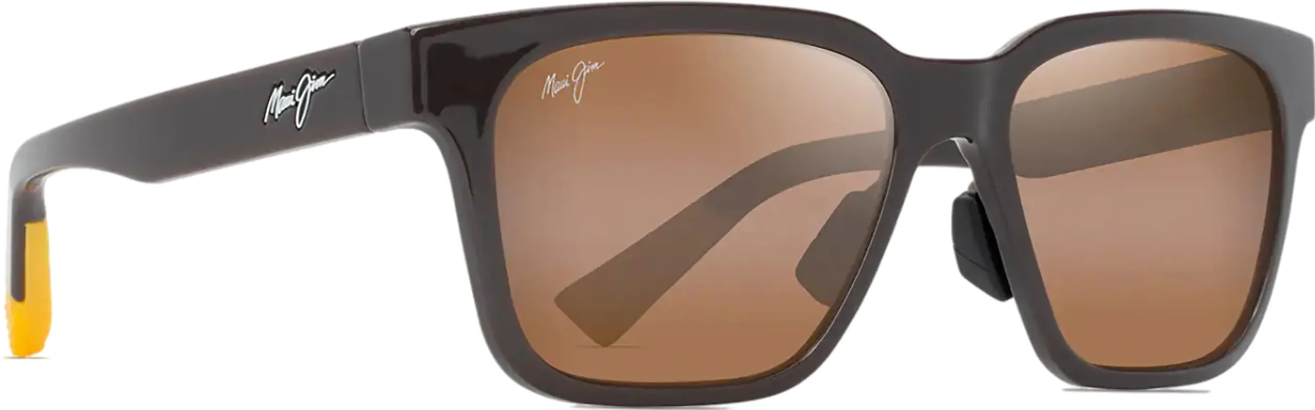 Punikai Sunglasses - Shiny Black - Blue Hawaii Lens|-|Lunettes de soleil Punikai sold by Altitude Sports