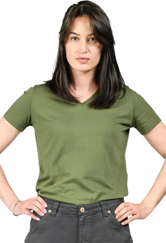 Solid V-Neck Tee - Women's|-|T-shirt col en V Solid - Femme sold by Altitude Sports