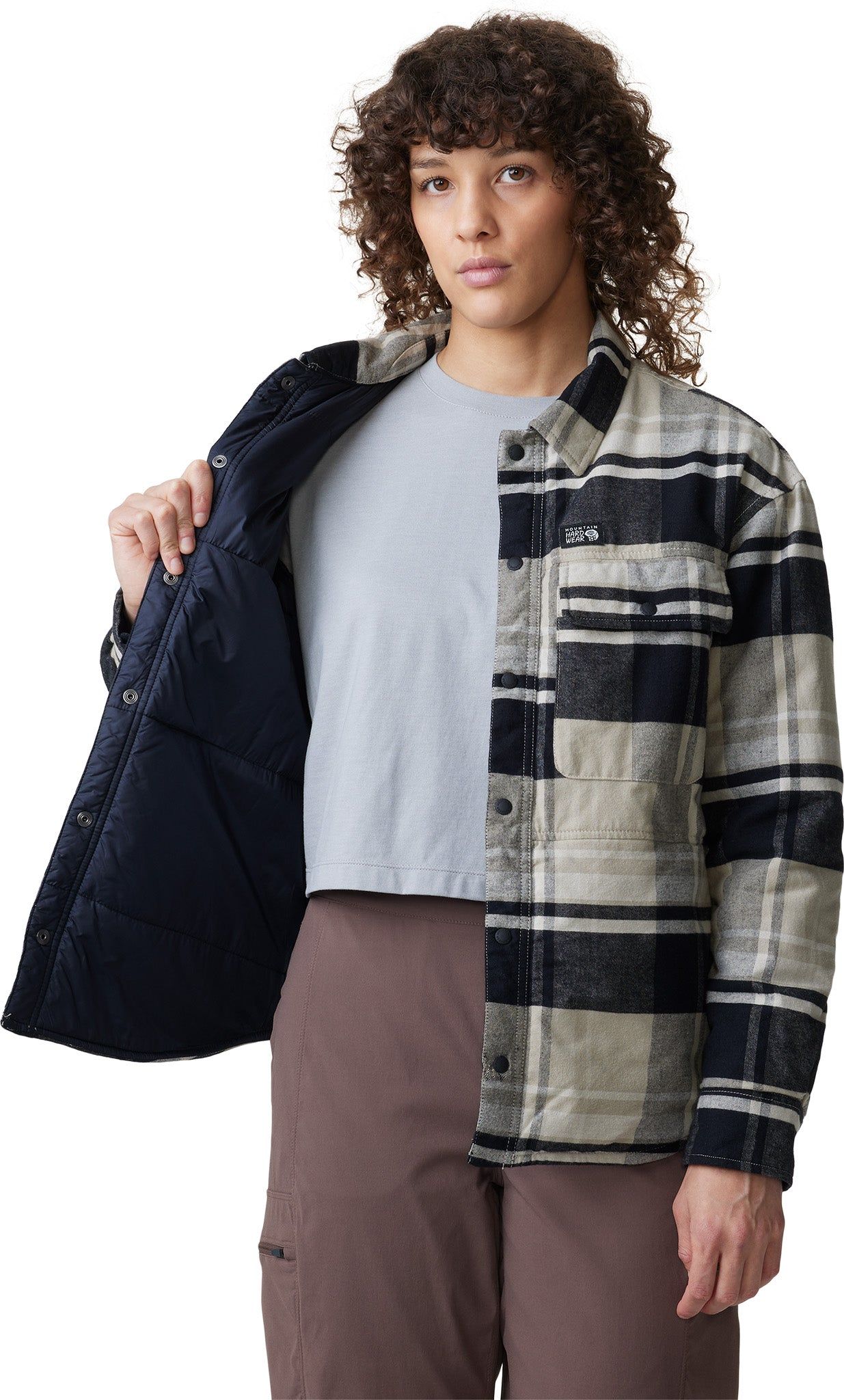 Flannel Shacket - Women's|-|Manteau-chemise en flanelle - Femme sold by Altitude Sports product image thumbnail 5