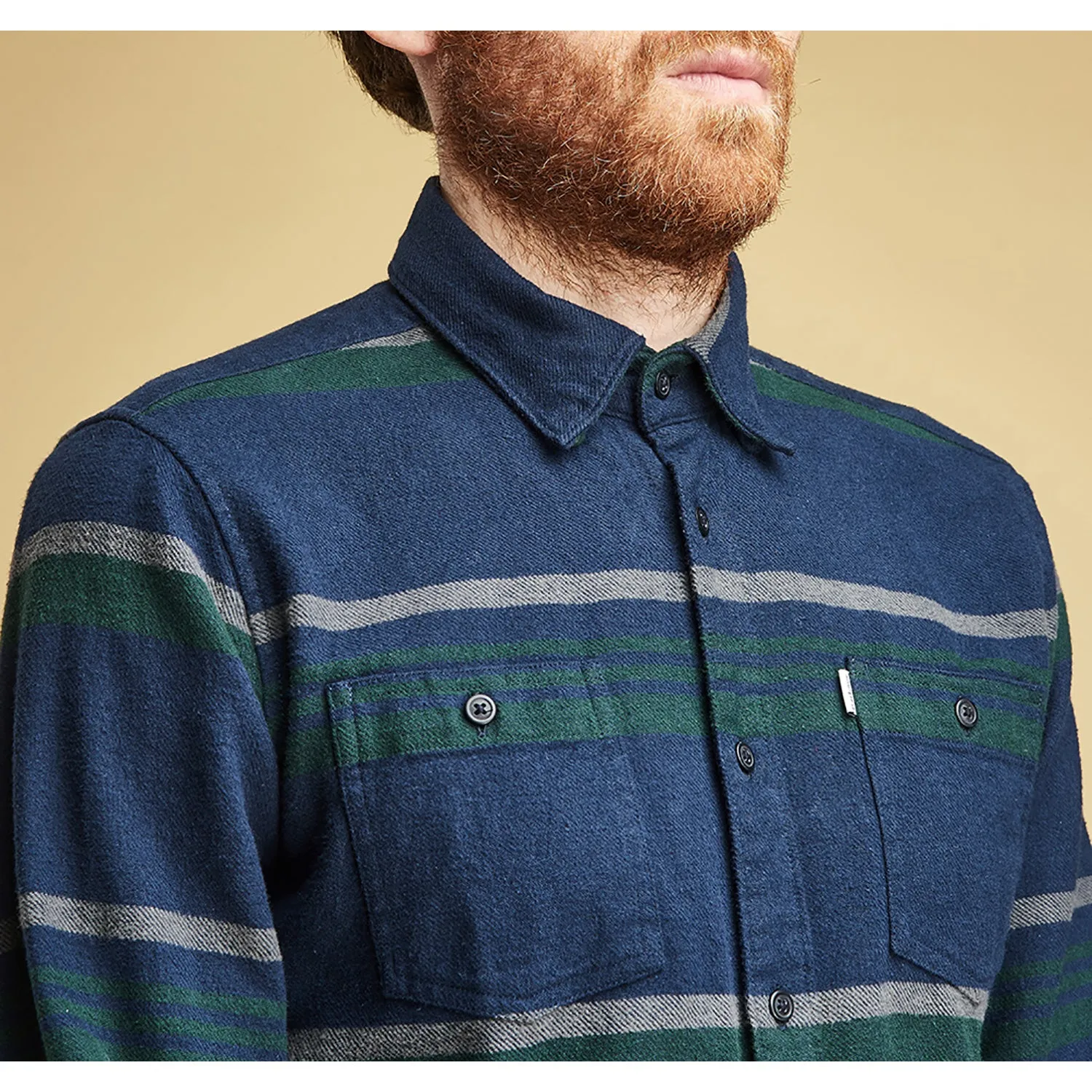 Men's Elbe Stripe Shirt|-|Chemise à rayures Elbe Homme sold by Altitude Sports product image thumbnail 2