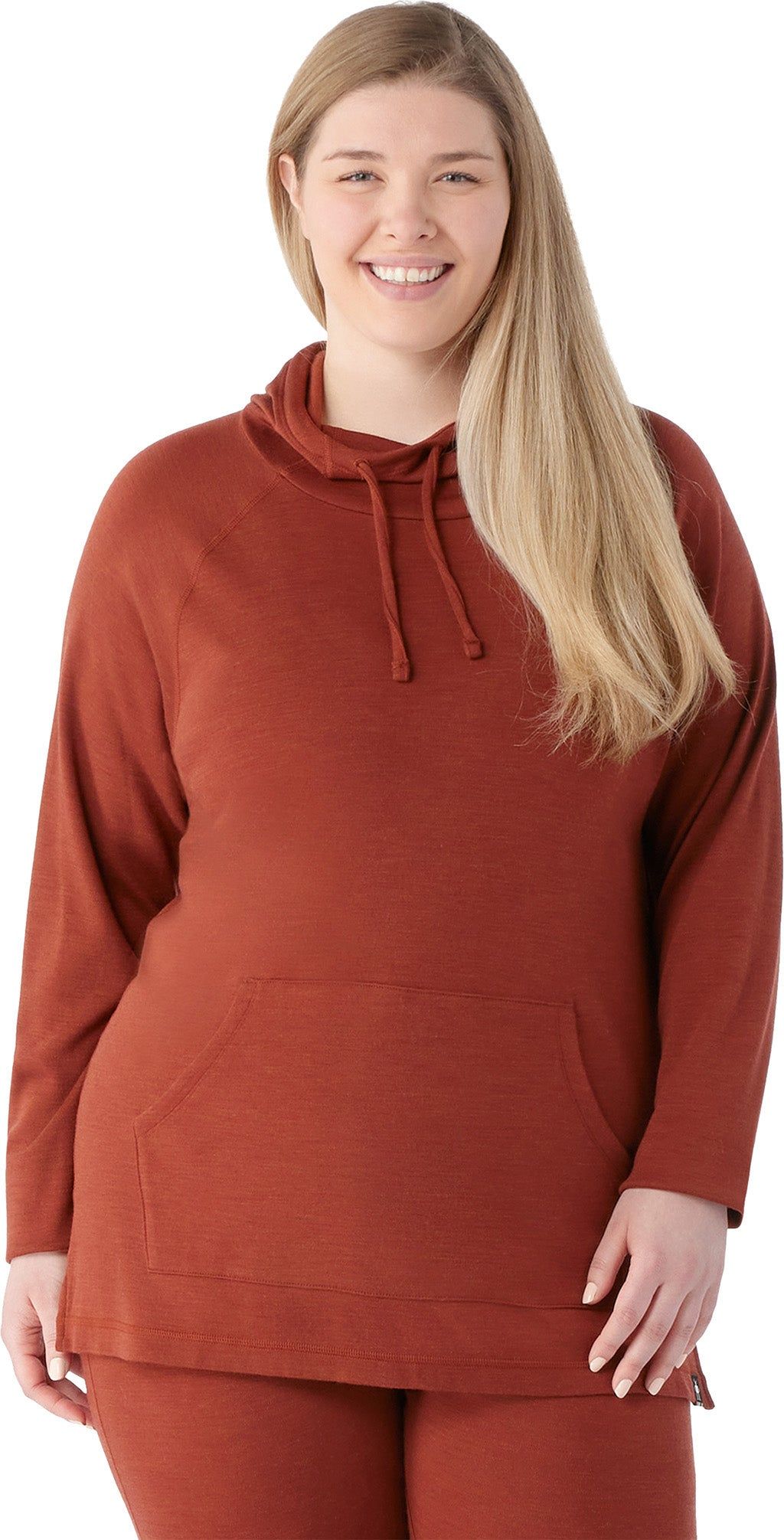 Thermal Merino Plus Size Drape Neck Hoodie - Women's|-|Chandail à capuchon à col drapé en laine mérinos thermique grande taille - Femme sold by Altitude Sports product image thumbnail 3