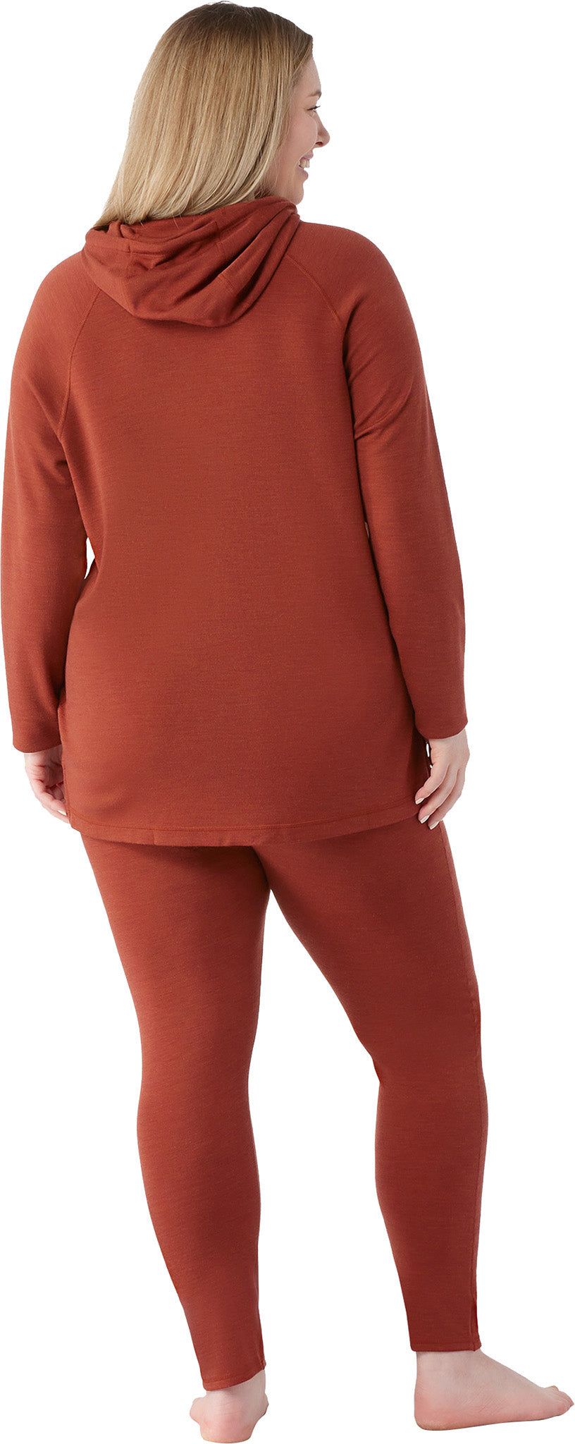 Thermal Merino Plus Size Drape Neck Hoodie - Women's|-|Chandail à capuchon à col drapé en laine mérinos thermique grande taille - Femme sold by Altitude Sports product image thumbnail 2