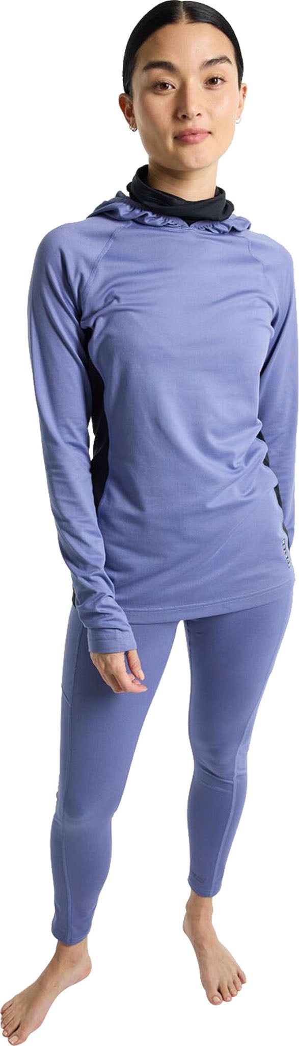 Midweight X Base Layer Long Neck Hoodie - Women's|-|Chandail à capuchon à col long et couche de base d'épaisseur moyenne X - Femme sold by Altitude Sports product image thumbnail 3