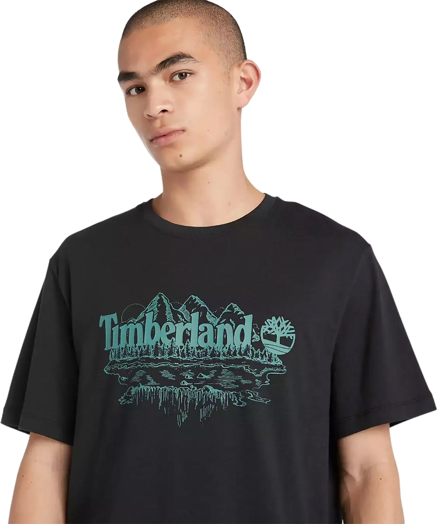 Short Sleeve Mountain Logo Slub T-Shirt - Men's|-|T-shirt flammé à manches courtes avec logo de montagne - Homme sold by Altitude Sports product image thumbnail 3