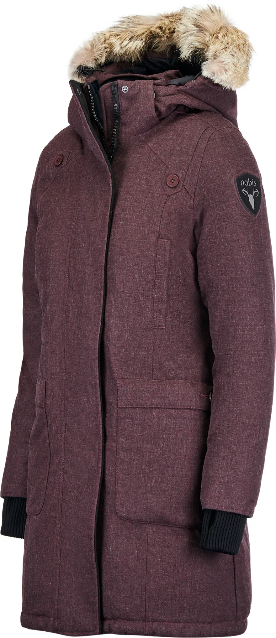 Merideth Wool Blend Down Parka - Women's|-|Parka en duvet et mélange de laine Merideth - Femme sold by Altitude Sports product image thumbnail 4