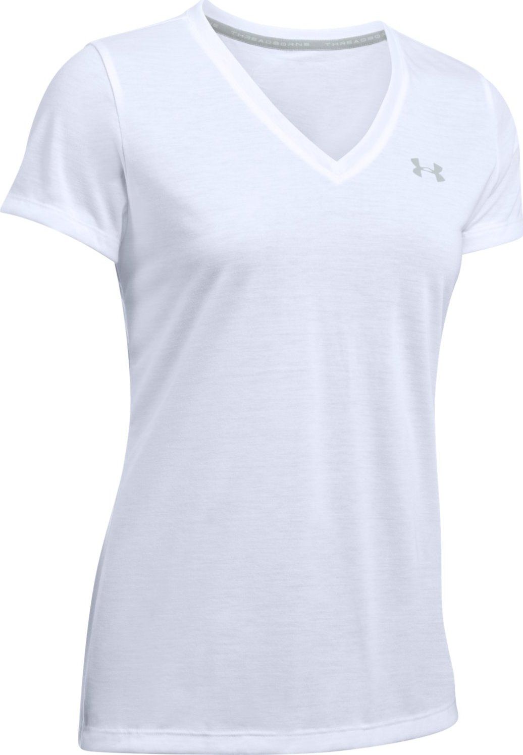 Women's UA Threadborne Train V-Neck|-|Chandail d'entraînement UA Threadborne à encolure en V Femme sold by Altitude Sports product image thumbnail 2