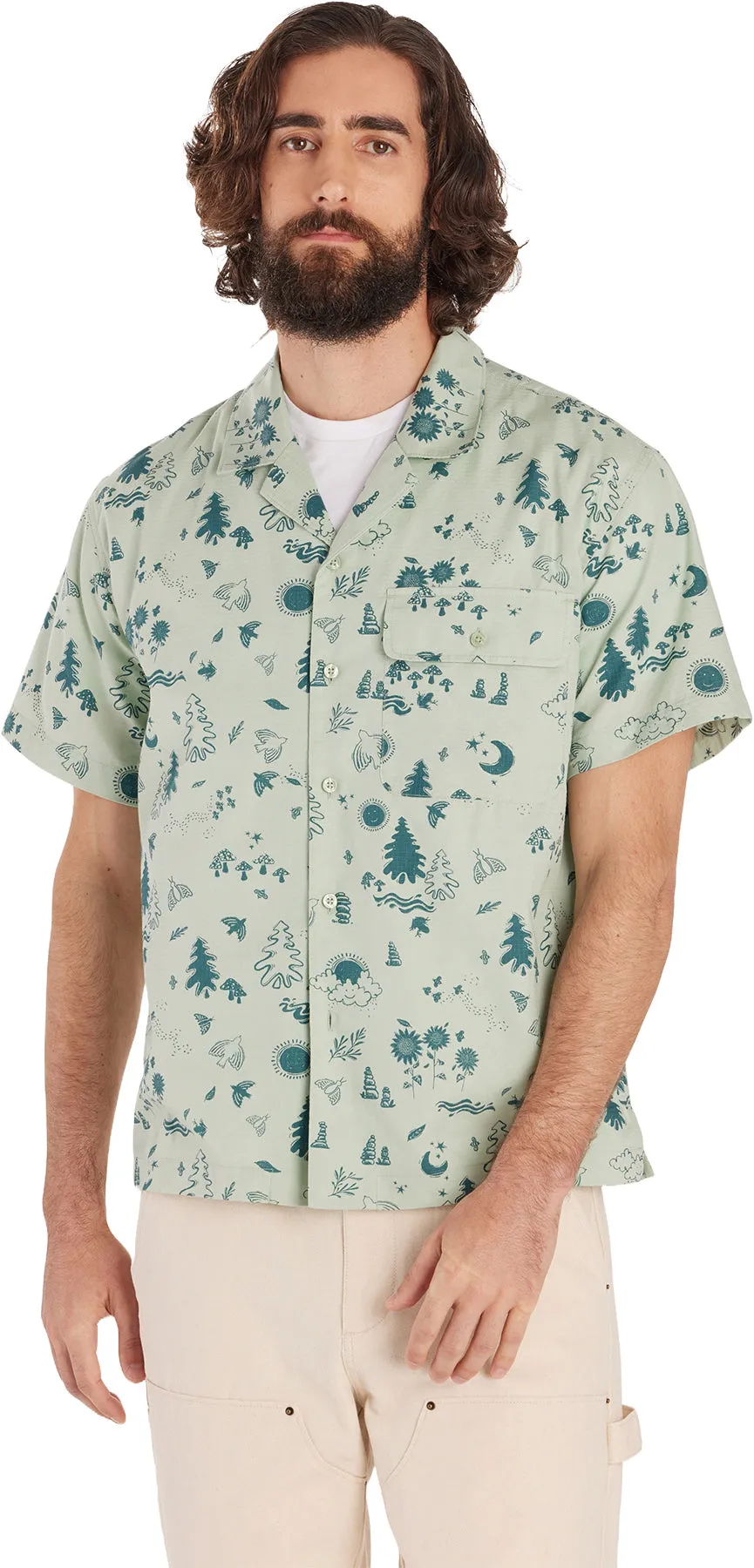 Muir Camp Novelty Short Sleeve Shirt - Men's|-|Chemise à manches courtes Muir Camp Novelty - Homme sold by Altitude Sports product image thumbnail 5
