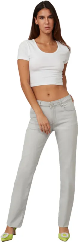 Jasper Mid Rise Straight Leg Jeans - Women's|-|Jean droits à taille mi-haute Jasper - Femme sold by Altitude Sports