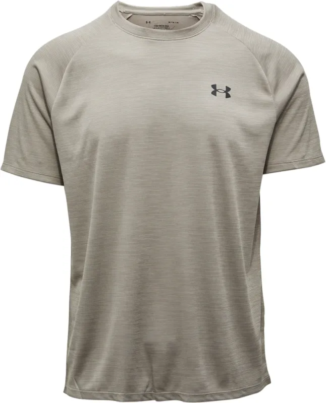 UA Tech Textured Short Sleeve T-Shirt - Men's|-|T-shirt texturé à manches courtes UA Tech - Homme sold by Altitude Sports