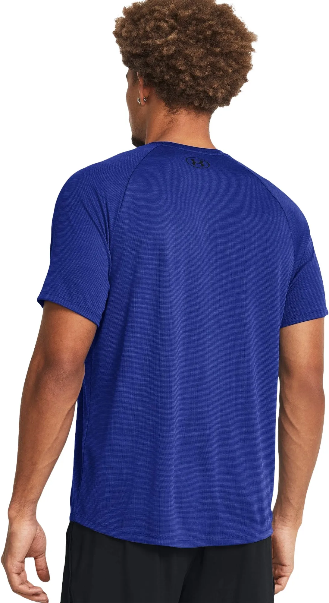 UA Tech Textured Short Sleeve T-Shirt - Men's|-|T-shirt texturé à manches courtes UA Tech - Homme sold by Altitude Sports product image thumbnail 5