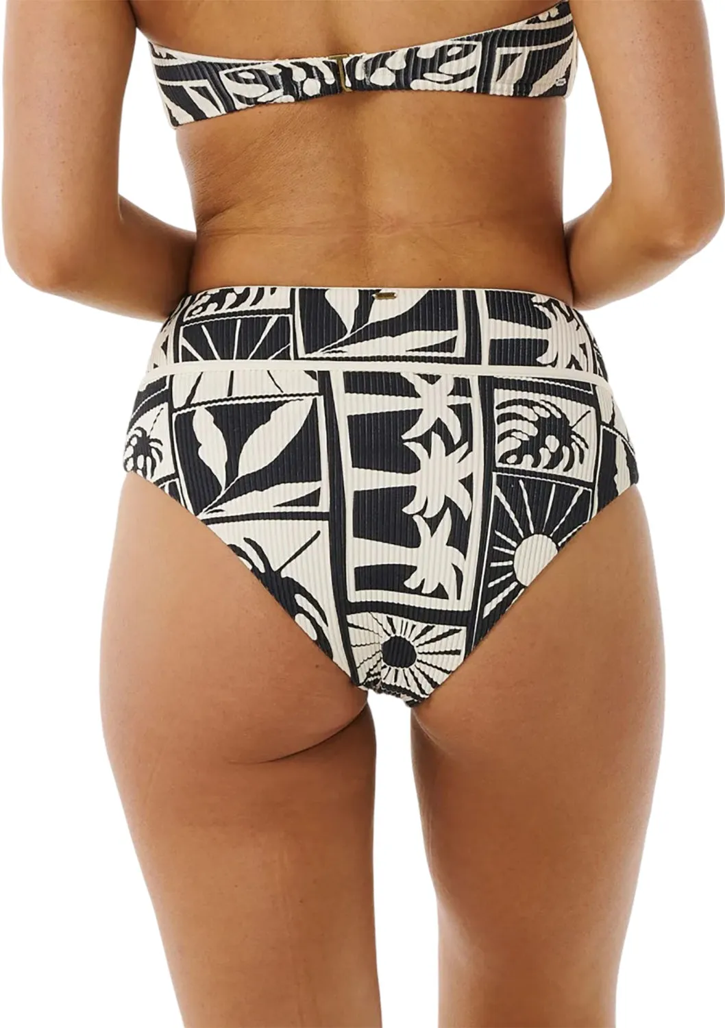 Santorini Sun Hi Waisted Good Coverage Bikini Bottom - Women's|-|Bas de bikini taille haute à couvrance intégrale Santorini Sun - Femme sold by Altitude Sports product image thumbnail 2