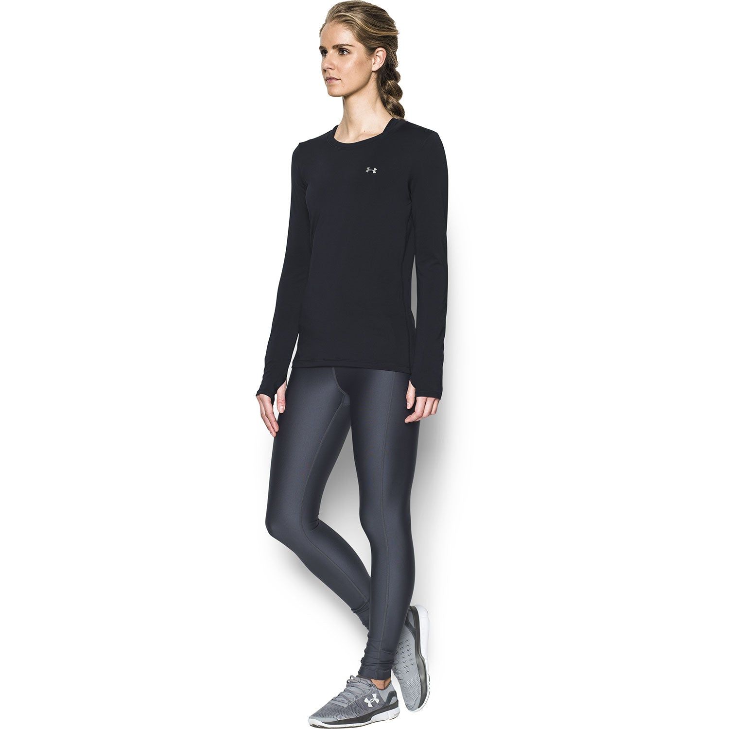 Women's UA HeatGear Armour Long Sleeve|-|Chandail à manches longues UA HeatGear Armour Femme sold by Altitude Sports product image thumbnail 4