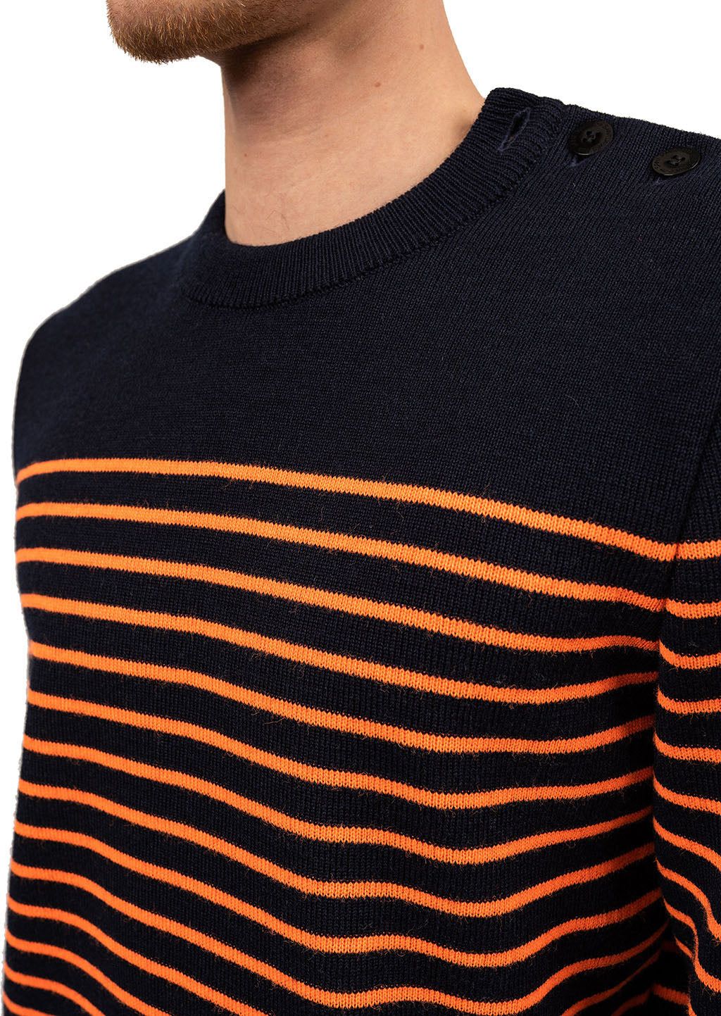 Binic Striped Sailor Jumper - Men's|-|Chandail marin à rayures Binic - Homme sold by Altitude Sports product image thumbnail 4