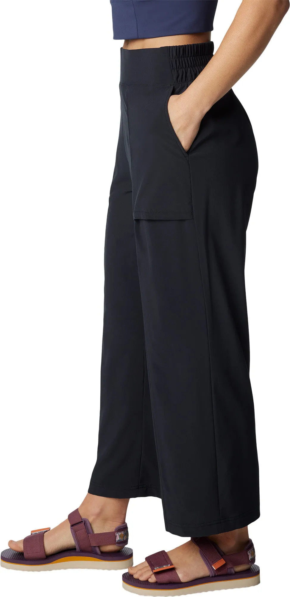 Boundless Beauty Wide Capri - Women's|-|Capri large Boundless Beauty - Femme sold by Altitude Sports product image thumbnail 5