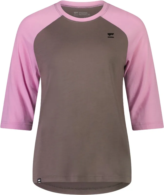 Tarn Merino Shift Raglan 3/4 Sleeve T-Shirt - Women's|-|T-shirt manches 3/4 raglan Tarn Merino Shift - Femme sold by Altitude Sports