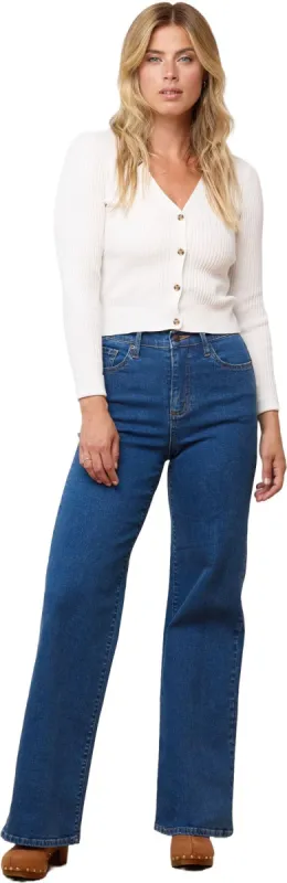 Lily Classic Wide Leg Jeans 32 Inch - Women's|-|Jean à jambe large classique Lily 32 pouces - Femme sold by Altitude Sports