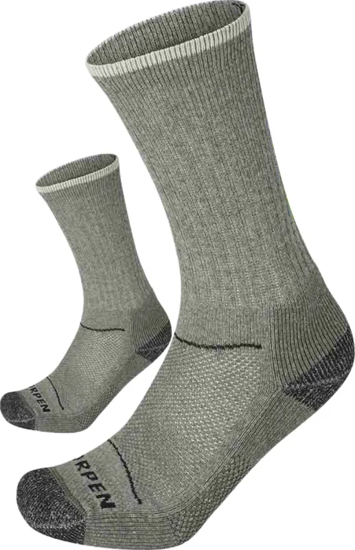 T2 Eco 2-Pack Merino Hiker Socks - Unisex|-|Chaussettes de randonnée en laine mérinos paquet de 2 T2 Eco - Unisexe sold by Altitude Sports