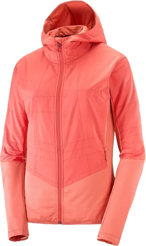 Outline All Season Hybrid Midlayer Hooded Jacket - Women's|-|Manteau à capuchon hybride toutes saisons à couche intermédiaire Outline - Femme made by Salomon