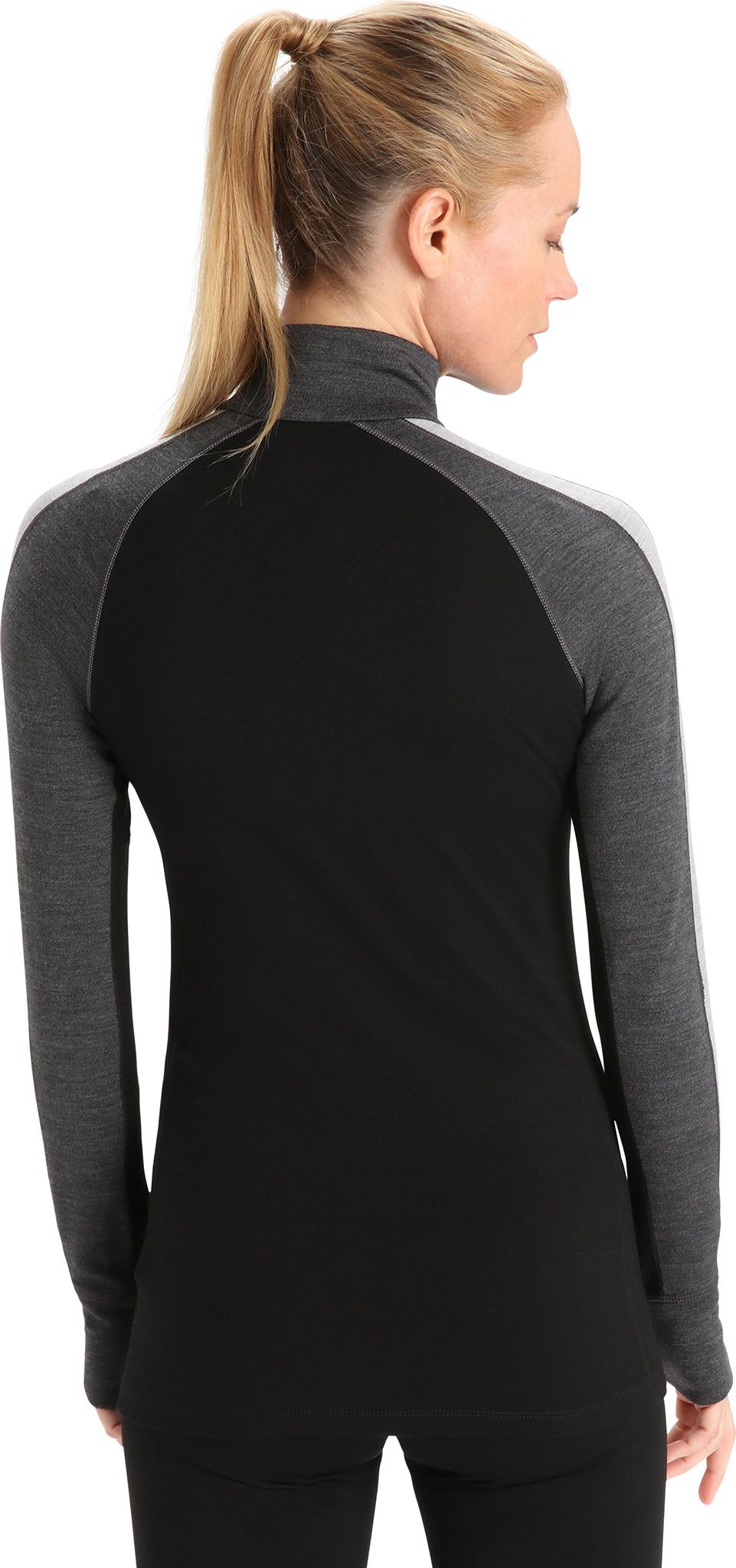 260 ZoneKnit Merino Long Sleeve Half-Zip Thermal Top - Women's|-|Haut thermique à manches longues demi-glissière en mérinos 260 ZoneKnit - Femme sold by Altitude Sports product image thumbnail 2