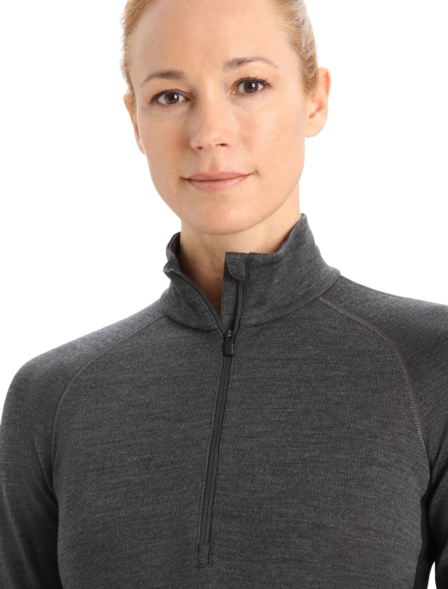 260 ZoneKnit Merino Long Sleeve Half-Zip Thermal Top - Women's|-|Haut thermique à manches longues demi-glissière en mérinos 260 ZoneKnit - Femme sold by Altitude Sports product image thumbnail 3