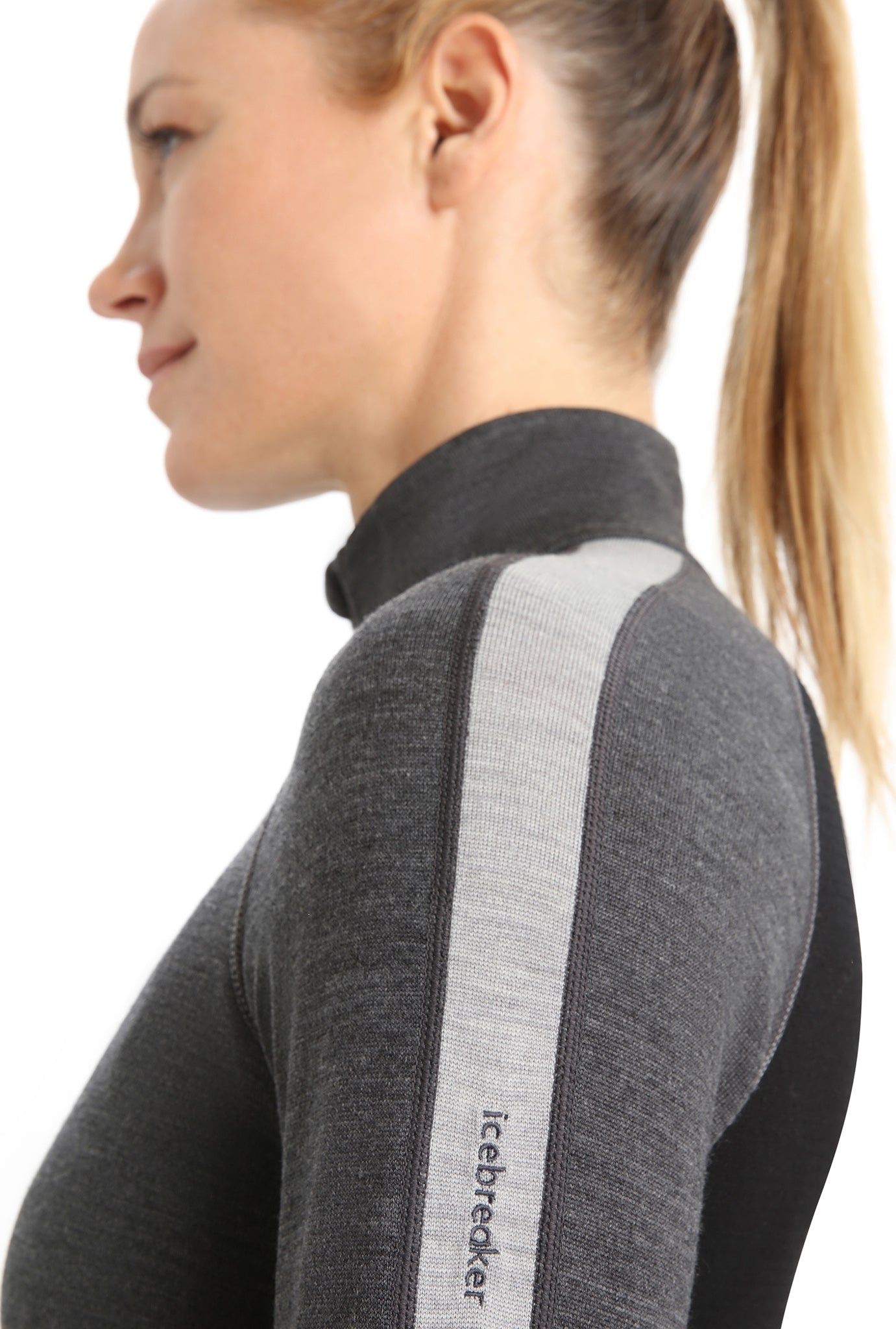 260 ZoneKnit Merino Long Sleeve Half-Zip Thermal Top - Women's|-|Haut thermique à manches longues demi-glissière en mérinos 260 ZoneKnit - Femme sold by Altitude Sports product image thumbnail 4