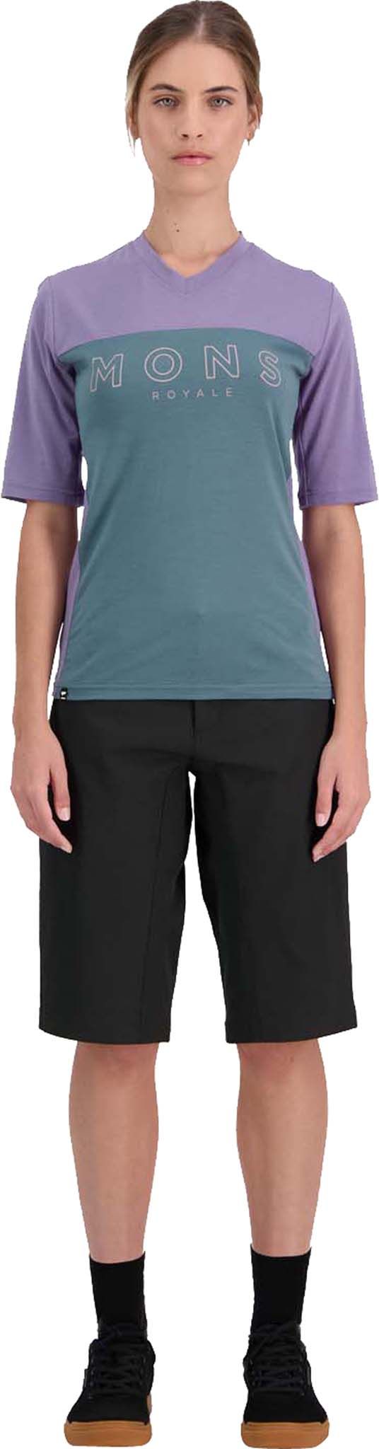 Redwood Enduro V-Neck T-shirt - Women's|-|T-shirt col en V Enduro Redwood - Femme sold by Altitude Sports product image thumbnail 2