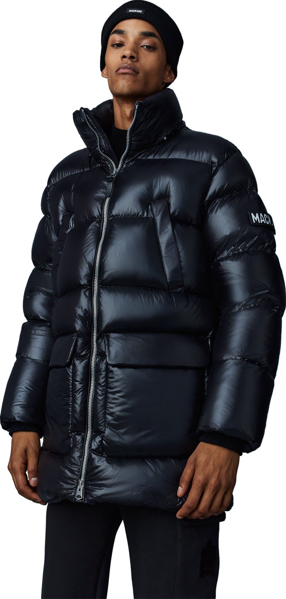 Kendrick Lustrous Light Down Parka with Removable Hood - Men's|-|Parka en duvet léger lustré avec capuchon amovible Kendrick - Homme sold by Altitude Sports product image thumbnail 2