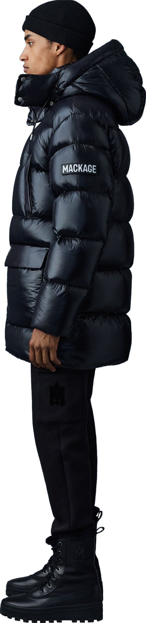 Kendrick Lustrous Light Down Parka with Removable Hood - Men's|-|Parka en duvet léger lustré avec capuchon amovible Kendrick - Homme sold by Altitude Sports product image thumbnail 3