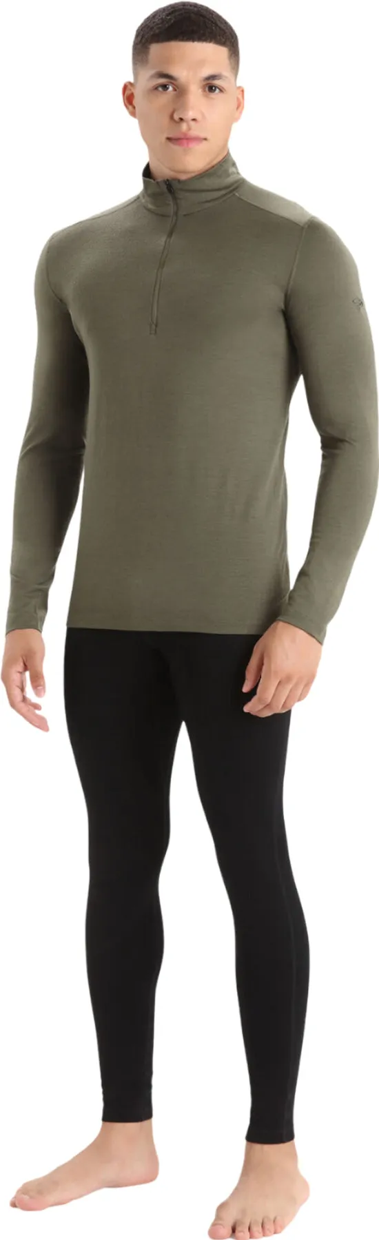 Merino 200 Oasis Long Sleeve Half Zip Thermal Top - Men's|-|Haut thermique à manches longues et demi-glissière en mérinos 200 Oasis - Homme sold by Altitude Sports product image thumbnail 2