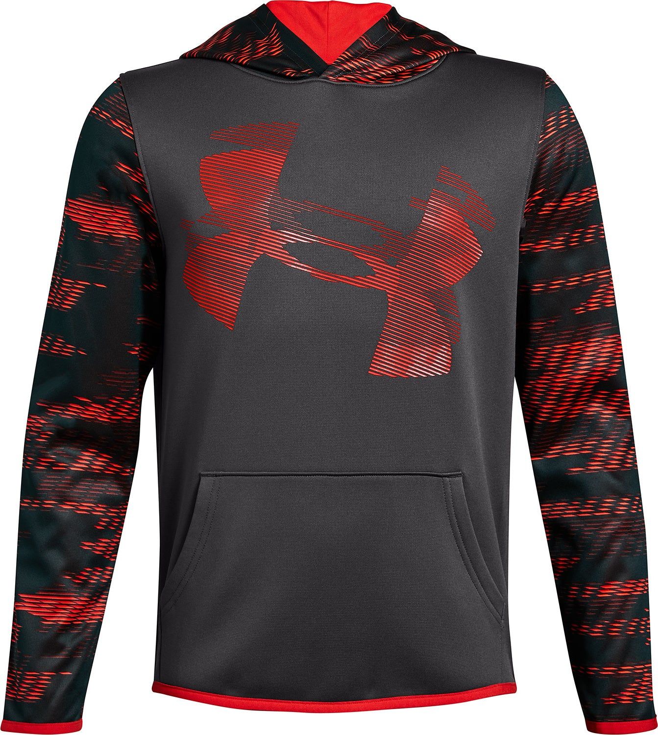 Boy's UA Armour Fleece Hoodie|-|Chandail à capuchon en molleton UA Armour Garçon sold by Altitude Sports