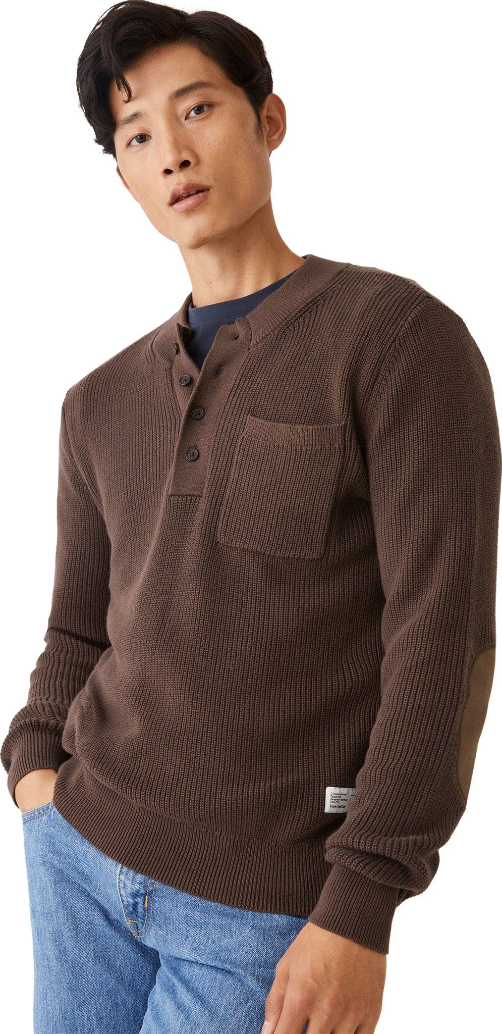 Ribbed Henley Utility Sweater - Men's|-|Chandail à col boutonné utilitaire côtelé - Homme sold by Altitude Sports product image thumbnail 4