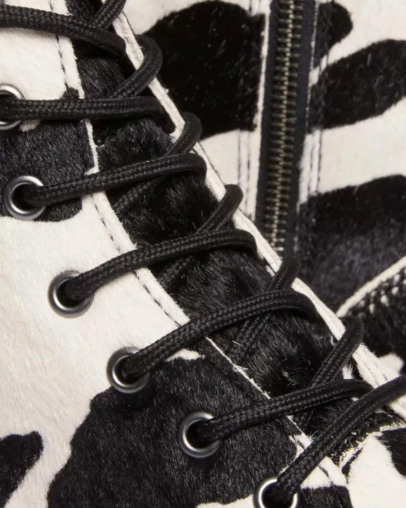 Jadon Hair-On Cow Print Platform Boots - Unisex|-|Bottes à plateforme à imprimé vache Hair-On Jadon - Unisexe sold by Altitude Sports product image thumbnail 5