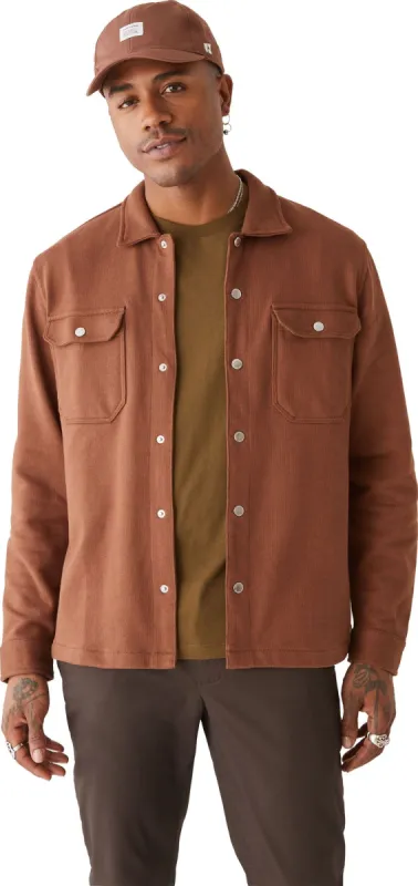French Terry Overshirt - Men's|-|Surchemise en éponge française - Homme sold by Altitude Sports