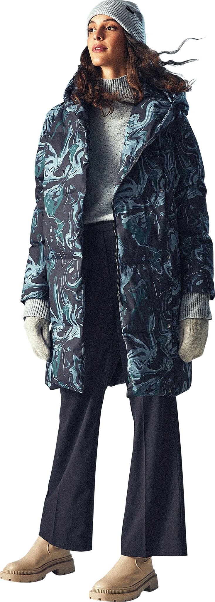 Printed Hygge Puffer Coat - Women's|-|Manteau matelassé à imprimé Hygge - Femme sold by Altitude Sports product image thumbnail 5