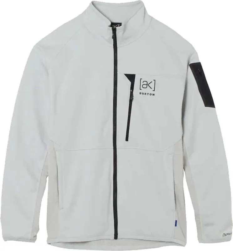 Ak Helium Power Grid Full-Zip Fleece Sweatshirt - Men's|-|Sweat Ak Helium Power Grid en molleton entièrement zippé - Homme made by Burton
