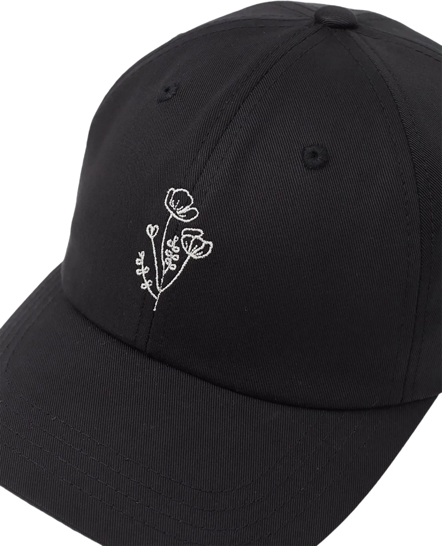 Flower Embroidery Peak Hat - Unisex|-|Casquette peak avec broderie florale - Unisexe sold by Altitude Sports product image thumbnail 2
