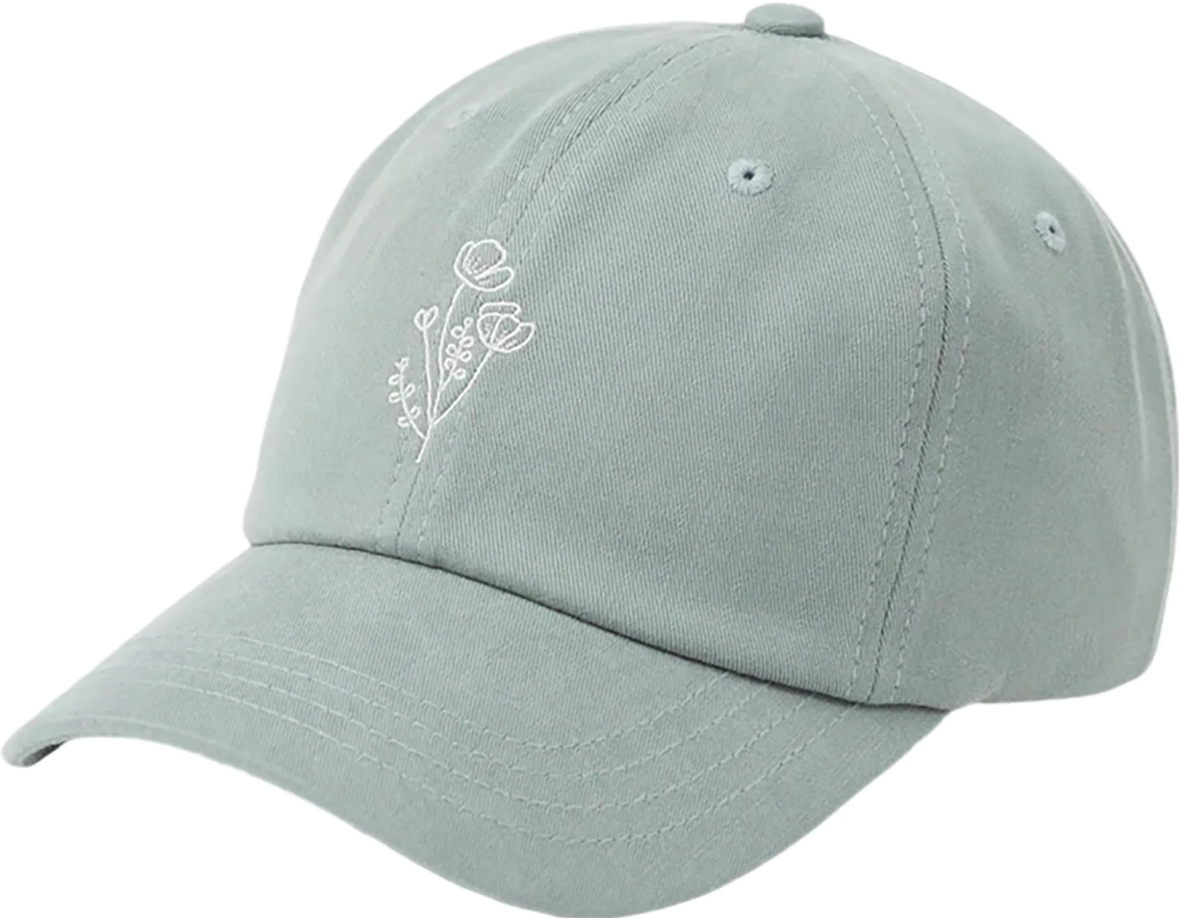 Flower Embroidery Peak Hat - Unisex|-|Casquette peak avec broderie florale - Unisexe sold by Altitude Sports product image thumbnail 4