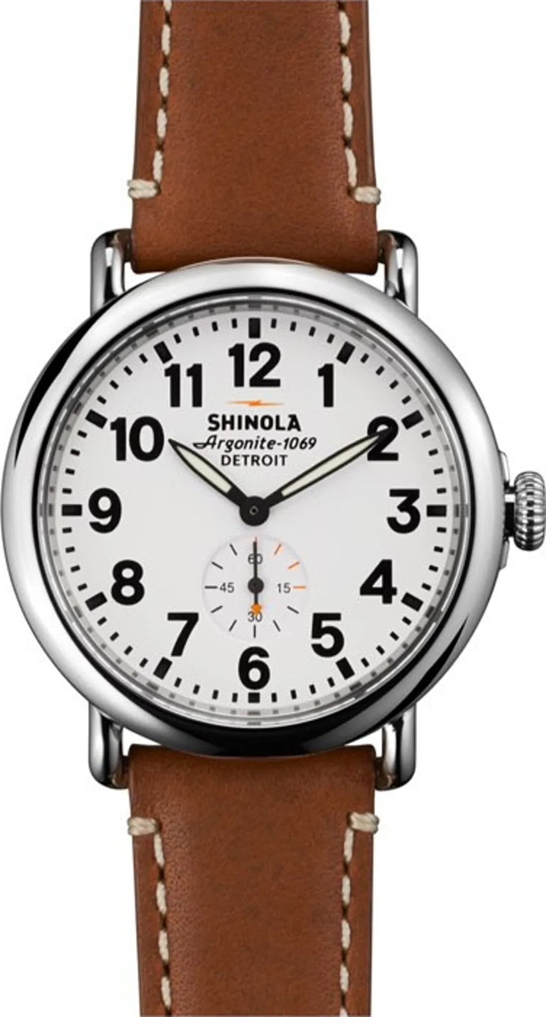 The Runwell Leather Strap Watch 41mm|-|Montre avec bracelet en cuir The Runwell 41mm sold by Altitude Sports