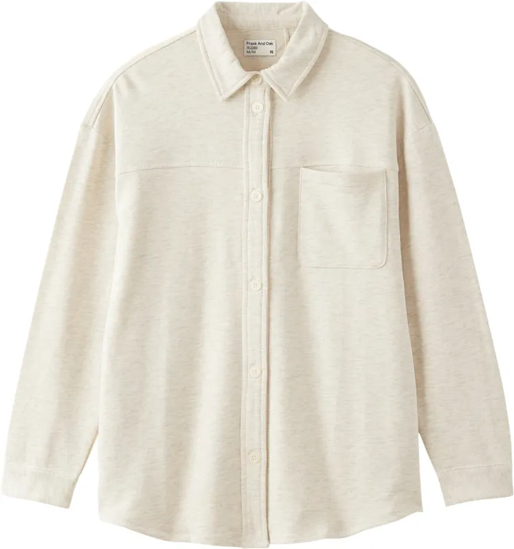 French Terry Overshirt - Women's|-|Surchemise en éponge française - Femme sold by Altitude Sports