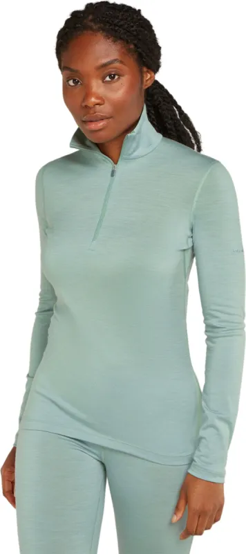 Merino 200 Oasis Long Sleeve Half Zip Thermal Top - Women's|-|Haut thermique à manches longues et demi-glissière en mérinos 200 Oasis - Femme sold by Altitude Sports